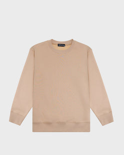 3/4 Beige Sweatshirt