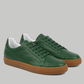 Forest Green Leather Sneaker