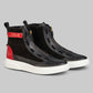 Phantom Black/Red High Top Sneaker