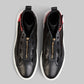 Phantom Black/Red High Top Sneaker
