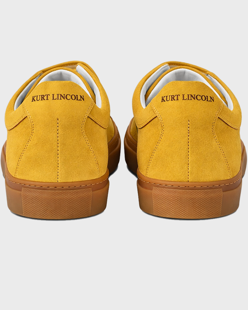 Mineral Yellow Suede Sneaker