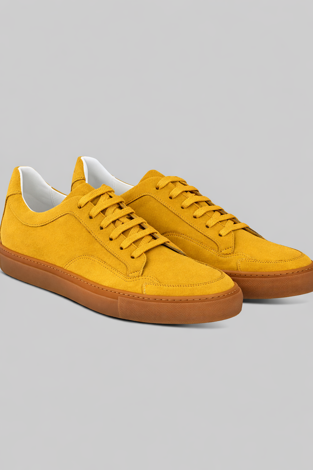 Mineral Yellow Suede Sneaker