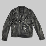 leather biker Jacket