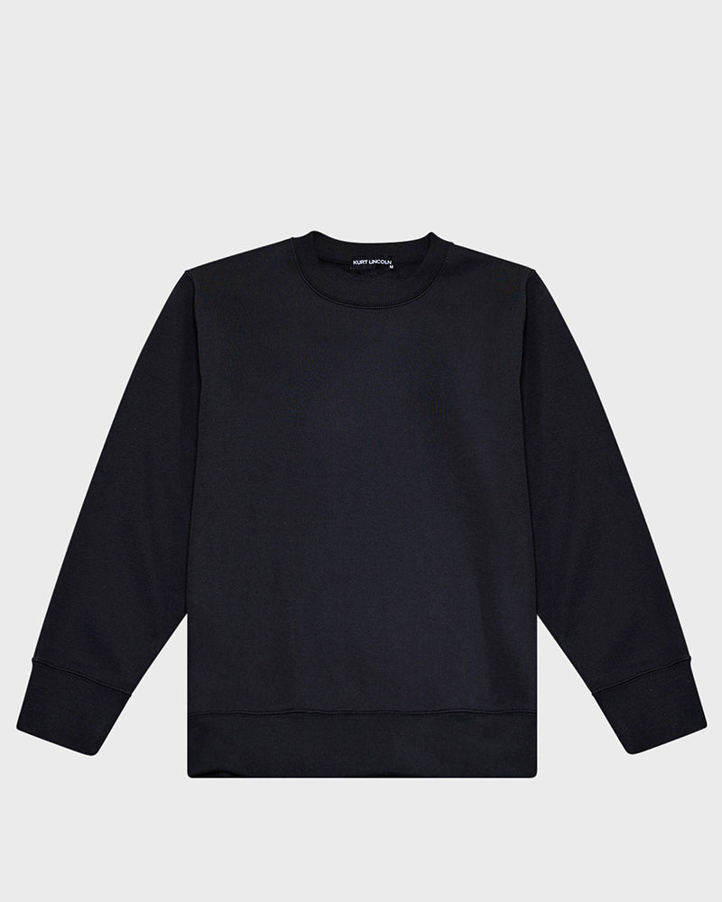 3/4 Black Sweatshirt