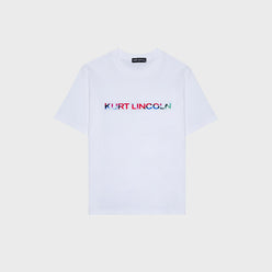Cotton White Abstra Tee