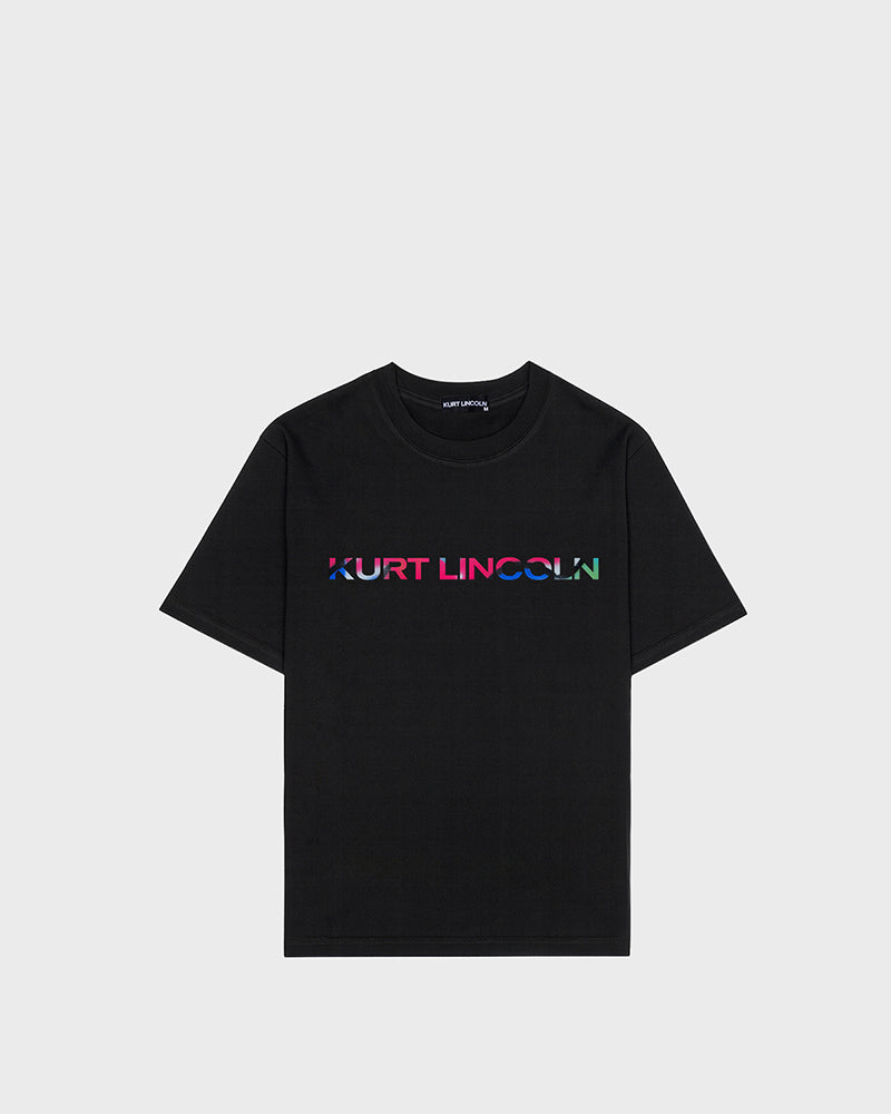 Cotton Black Abstra Tee