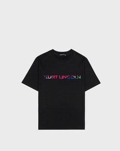 Cotton Black Abstra Tee