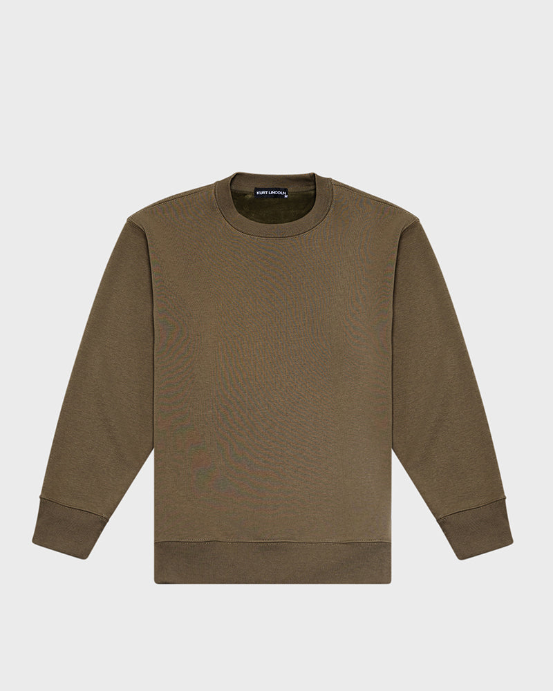 3/4 Olive Sweatshirt