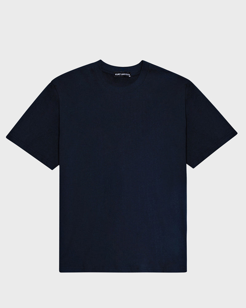 Cotton Navy Tee