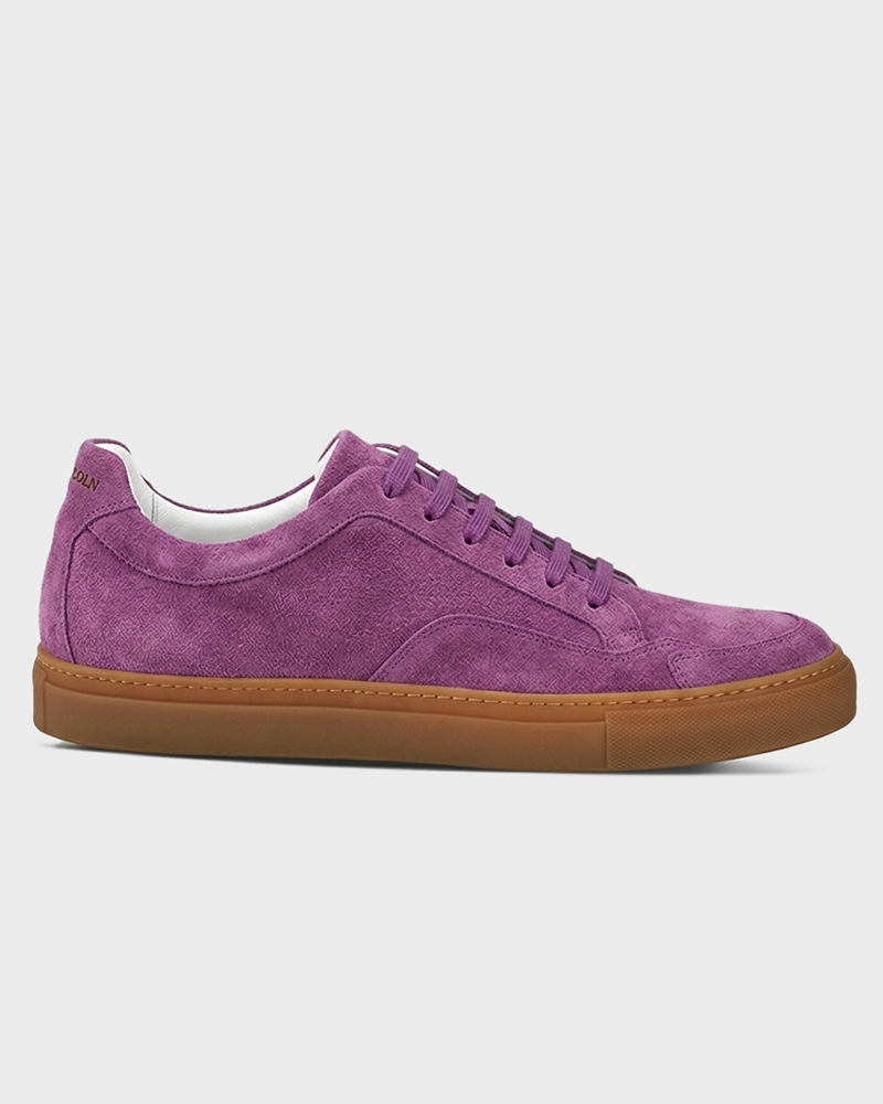 Purple Suede Sneaker