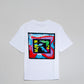 Cotton White Astro Tee