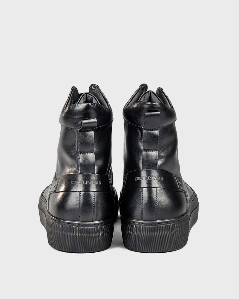 Zane Black High Top Sneaker