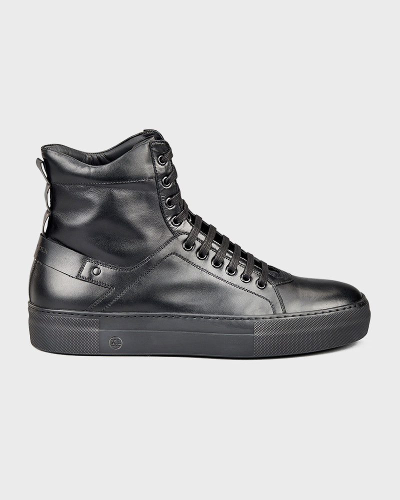 Zane Black High Top Sneaker