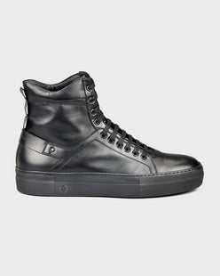 Zane Black High Top Sneaker