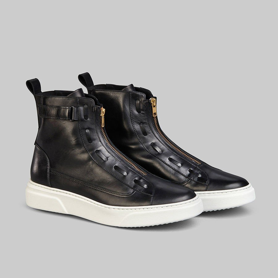 Phantom black high top sneakers image 1