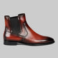 Brandon Burgundy Chelsea Boot