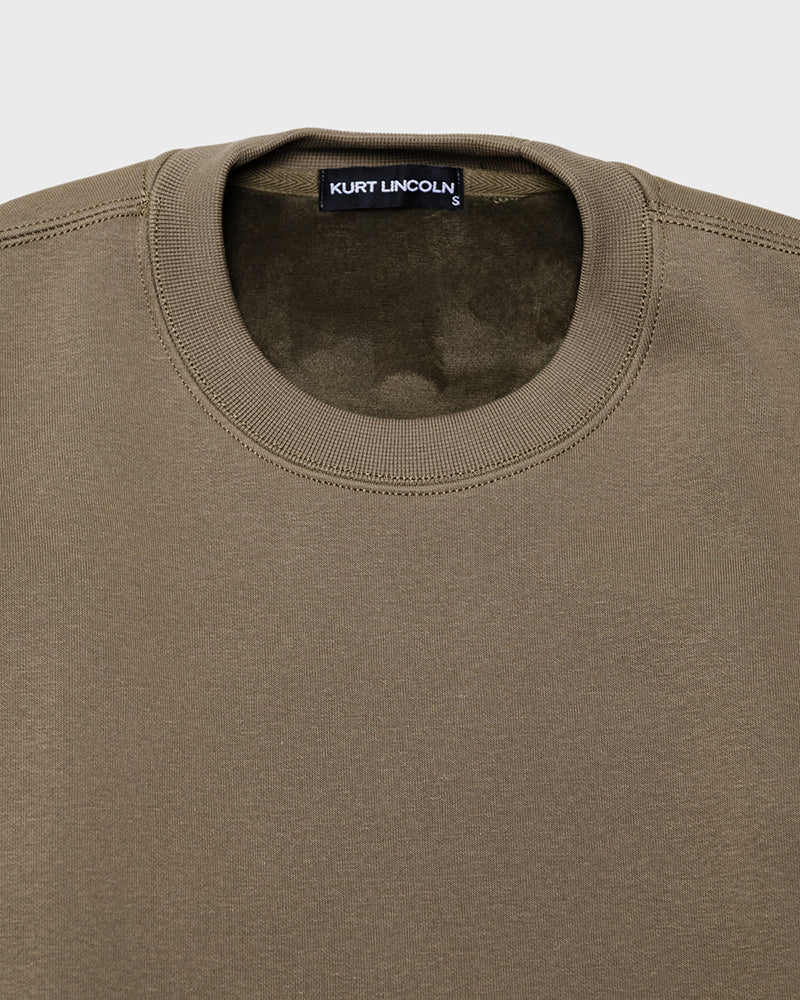 3/4 Olive Sweatshirt