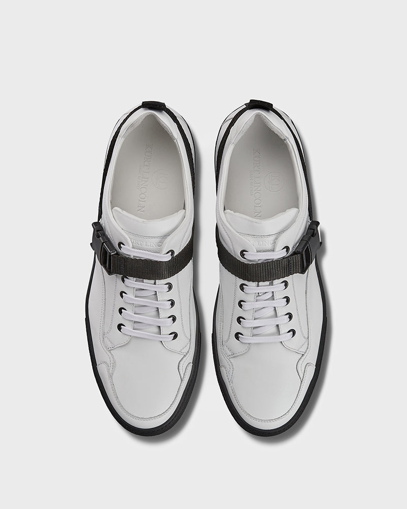 Softi Black Strap Sneaker