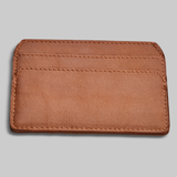 TAN CALF LEATHER CARDHOLDER - official website - shoes and accessories 