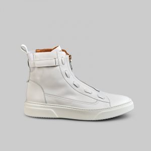 Phantom white high top sneakers