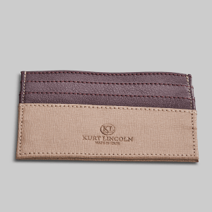 Saffiano calf leather cardholder